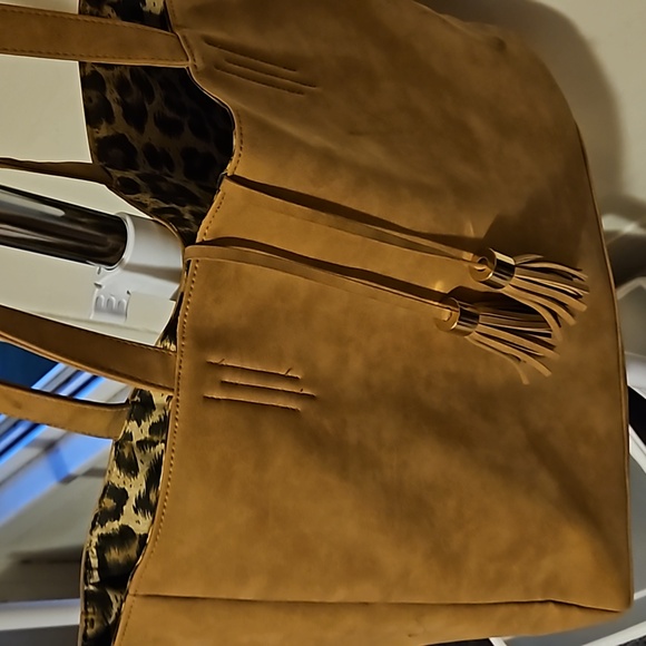 Leopard print tote - Picture 3 of 6